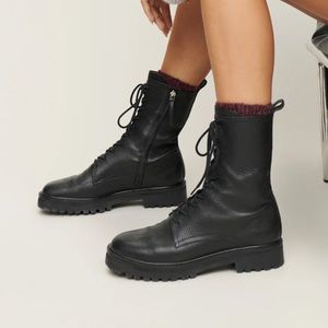 Reformation Katya Combat Boots 7